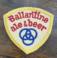 Vintage RARE 70’s Ballentine Beer & Ale  Patch