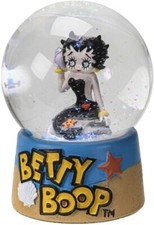 Betty Boop Little Black Dress Mermaid Snow Globe