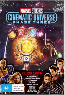 Marvel Studios Cinematic Universe Phase Three 3 Part 2 DVD NEW Region 4