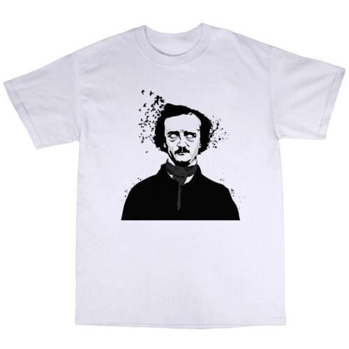 Edgar Allen Poe T-Shirt 100 % coton premium - Photo 1/2