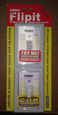 NEBO Flip It 430 Lumens - 2 Pack ***NEW***