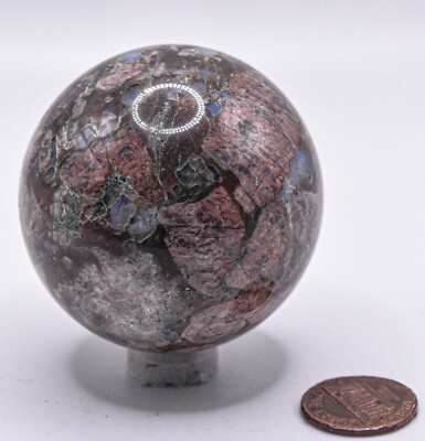 52mm Llanite Sphere Polished Rhyolite Que Sera Gemstone Crystal Mineral - China