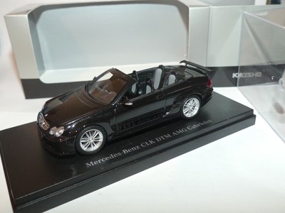 1/43 Kyosho Mercedes-Benz CLK DTM AMG Cabriolet Street Version (Noir) (e43