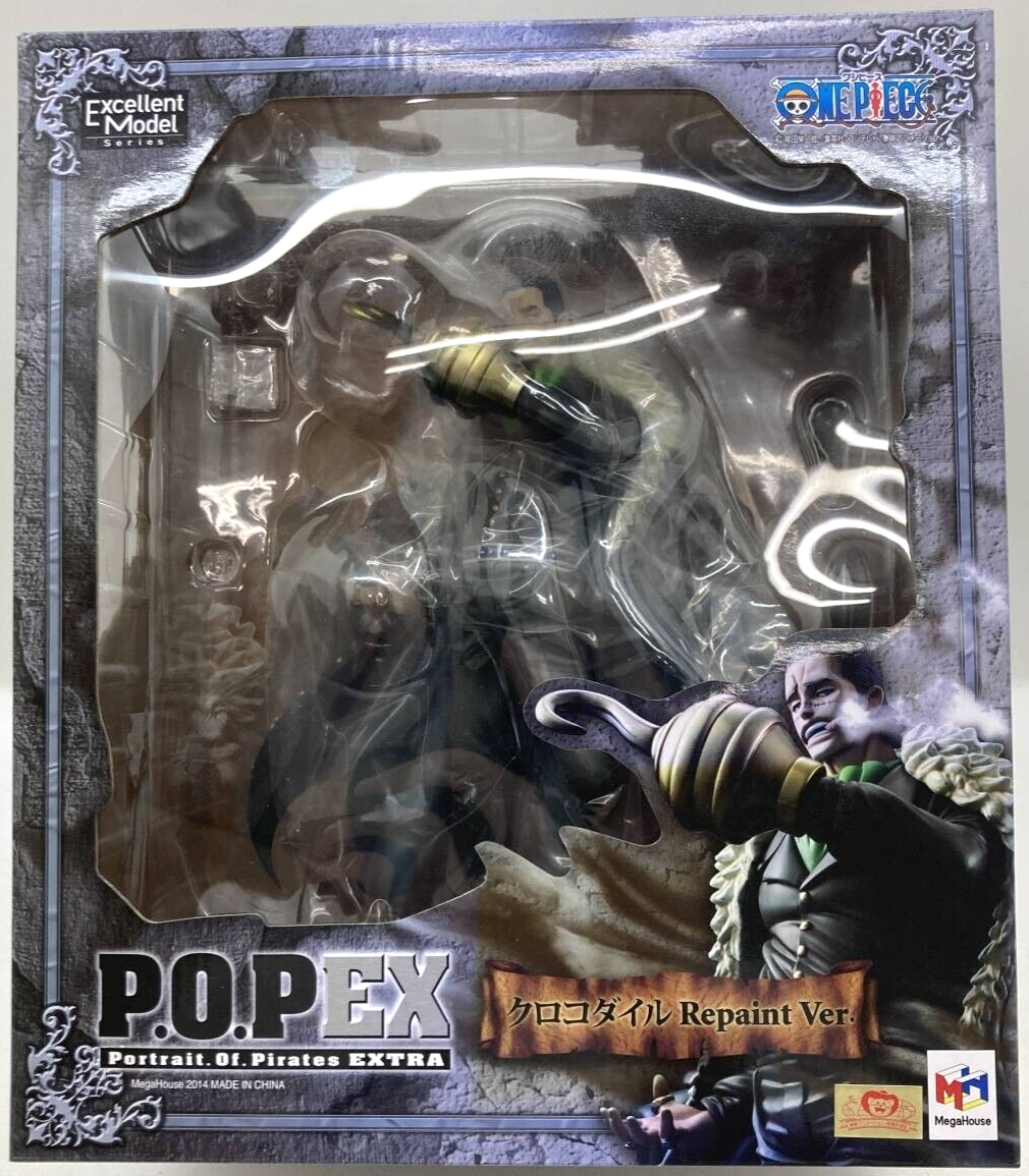 Portrait.Of.Pirates P.O.P EX クロコダイル One Piece POP Portrait Of Pirates EX Action Figure Statue Repaint