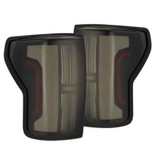 For 2007-2013 Toyota Tundra Alpha Black Prismatic Led Tail Lights Lamps Nova