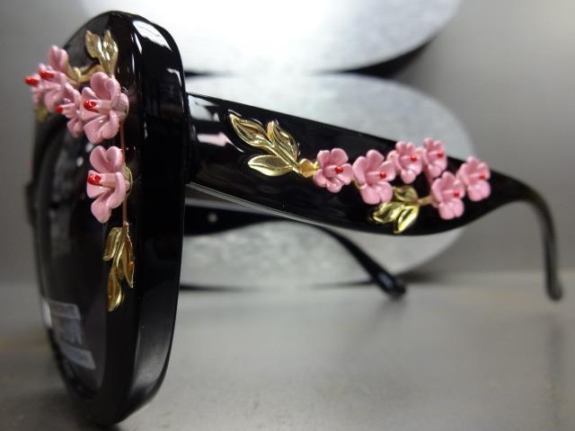 VINTAGE RETRO CAT EYE Style SUN GLASSES Black Frame Unique  display picture 2