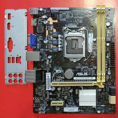 Asus H81M-E/M51AD/DP_MB Motherboard LGA 1150 & I/O