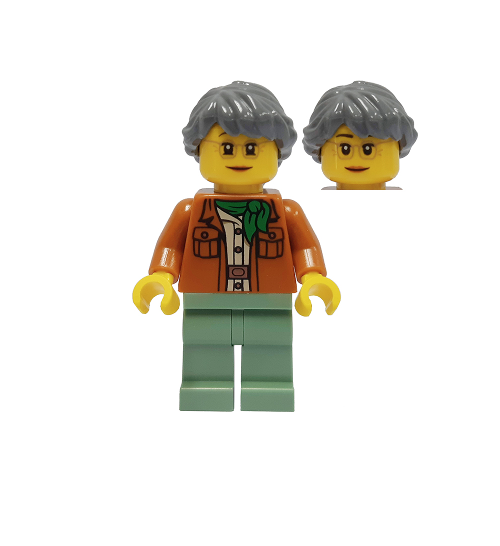 Lego Misako 71741 Dark Orange Jacket Legacy Ninjago Minifigure | eBay