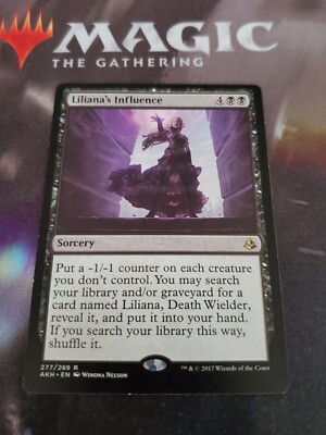 MTG. 2x Liliana's Influence. Amonkhet. Lp