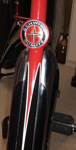 NEW - Vintage Schwinn Phantom Bicycle Bar Stools PAIR - Extremely Rare! - Picture 8 of 11