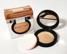 Laura Geller Double Take Baked Versatile Powder Foundation ~MEDIUM~ 0.06 oz NEW