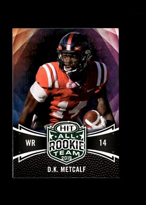 2019 Sage Hit Premier Draft - All Rookie Team #132 DK Metcalf (RC)