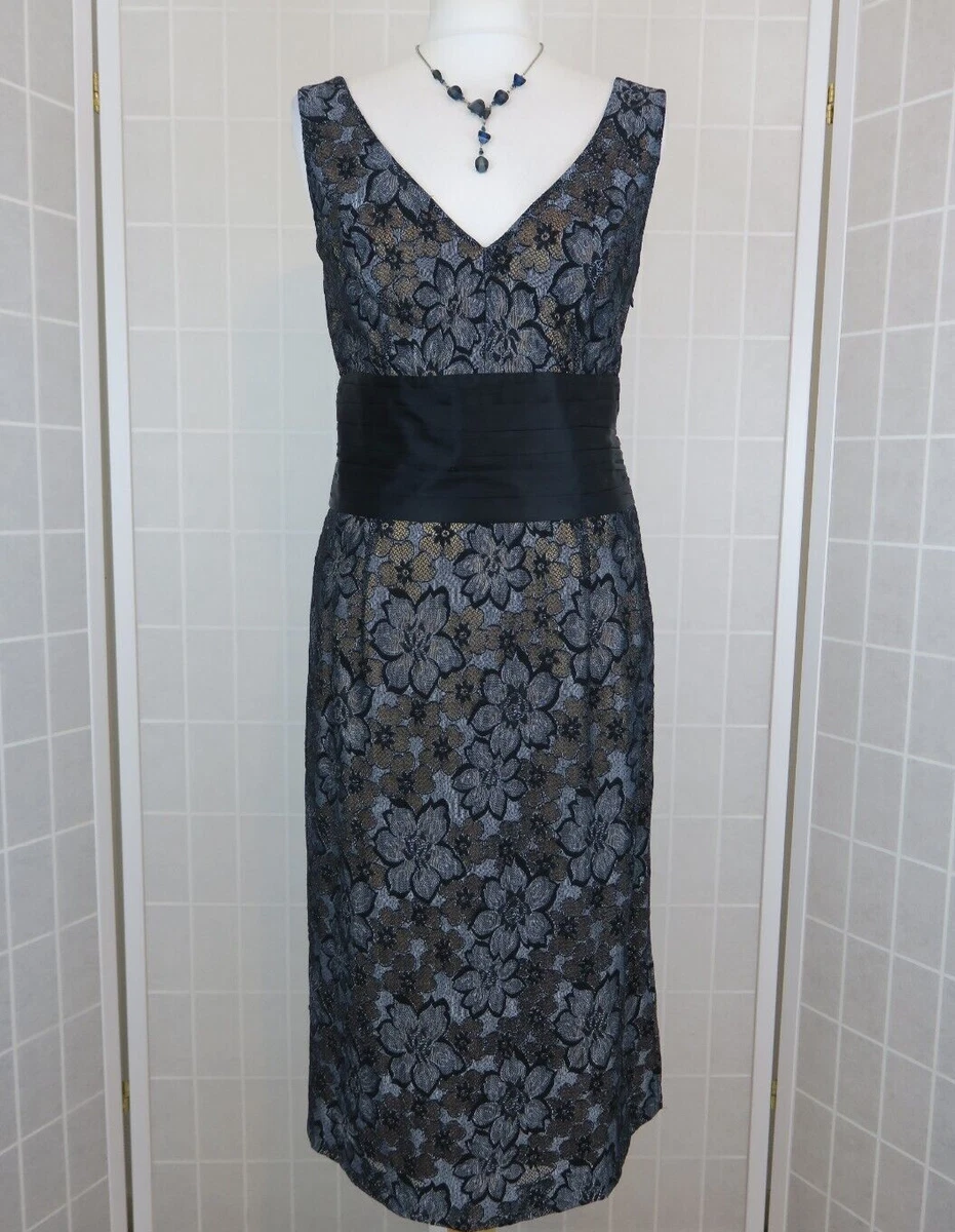 kaliko lace dress Kaliko Lace Dress Navy Size UK 18 rrp 129 DH013 PP 12