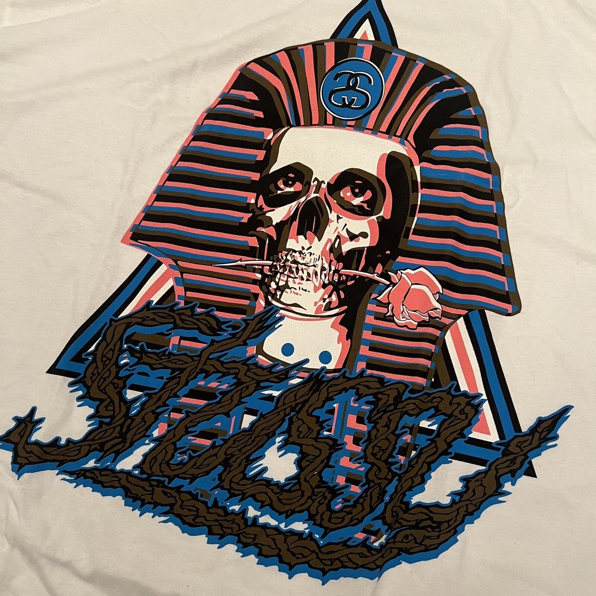 Vintage Stussy X In4mation Hawaii Collab T-Shirt Size XL Vintage Stussy X In4mation Hawaii Collab T-Shirt Size XL
