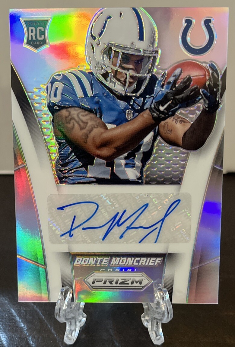 Donte Moncrief Panini Prizm Autograph Rookies #ARDM Base
