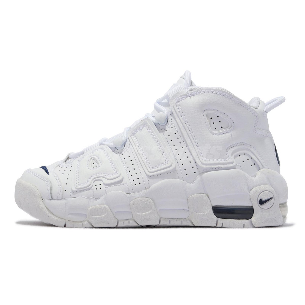 Nike Air More Uptempo (GS)ホワイト 24cm Nike Air More Uptempo White Midnight Navy (GS) - Swappa