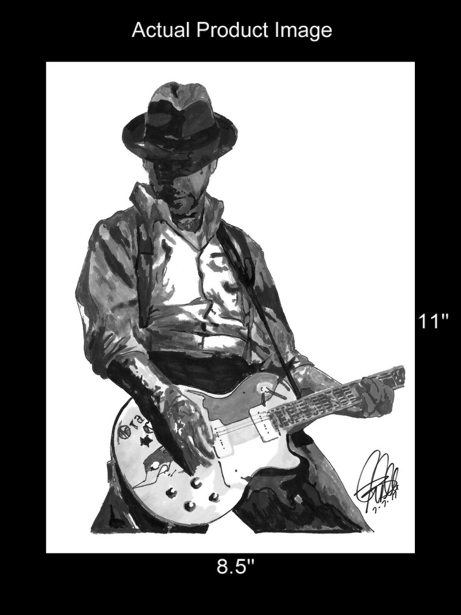 当時物 Mike Ness マイクネス ファーストソロアルバム ポスター Mike Ness Social Distortion Rock Music Poster Print Wall Art 8.5