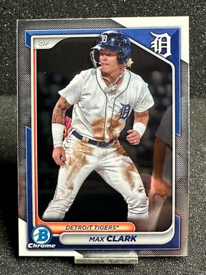 2024 Bowman Chrome Prospects MAX CLARK  #BCP-74  FREE SHIPPING