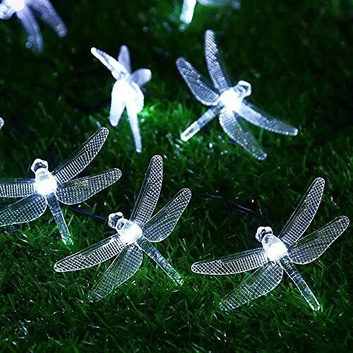 Solar Powered String Lights Waterproof19.7ft 8 Modes 30led