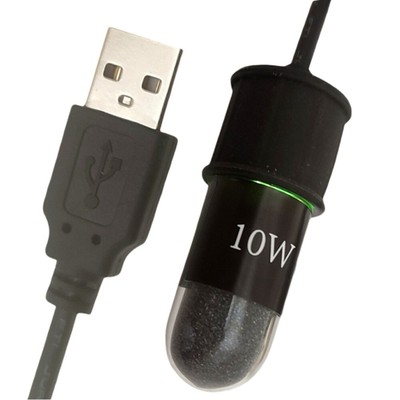USB-betriebene kompakte Fischglas-Heizung mit integrierter intelligenter Tempera