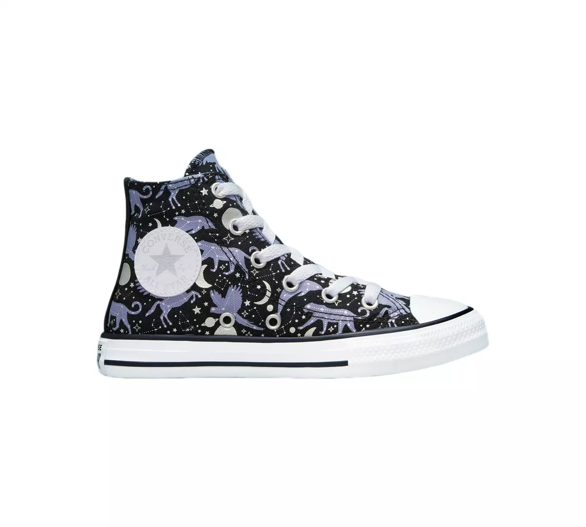 Pertenecer a derrota Desarmado Converse Women's Constellations CTAS 672370C Shoes Black/Slate/Lilac UK  10-5.5 | eBay