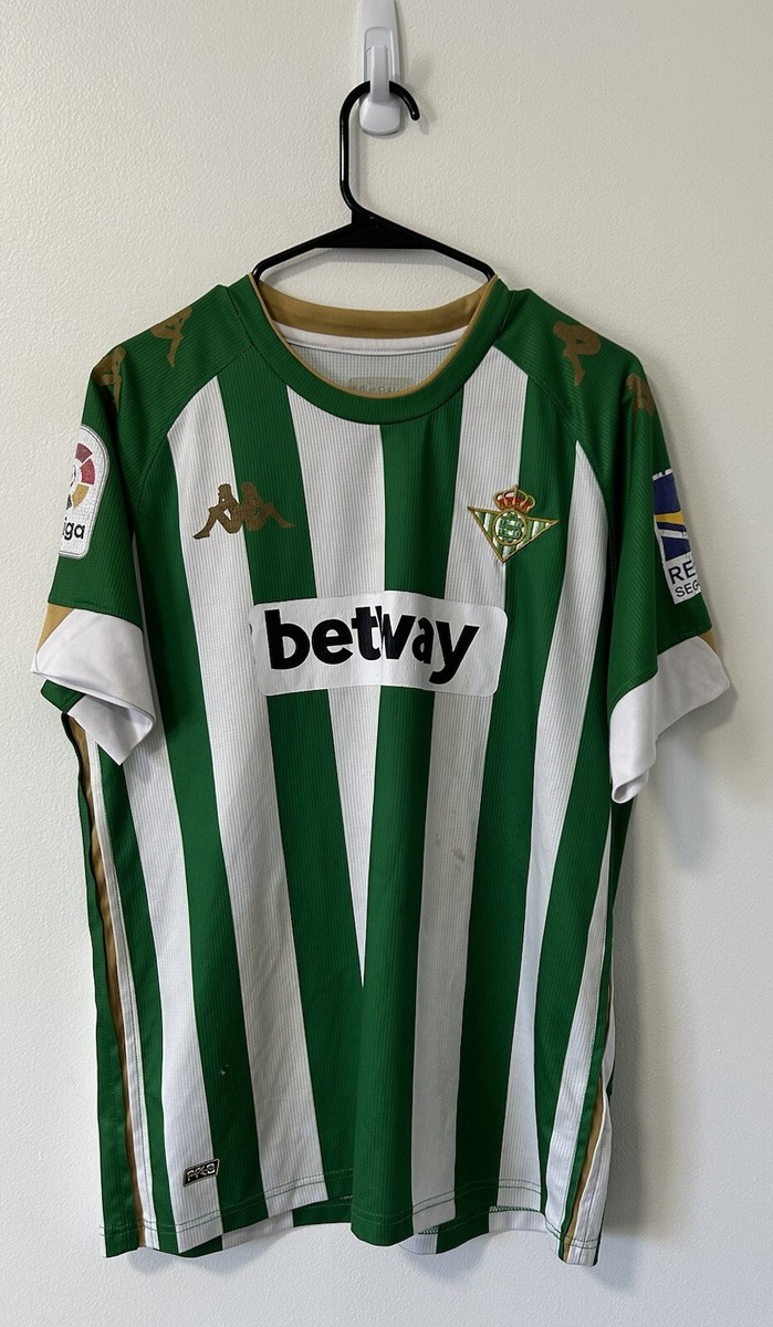 Real Betis Joaquin 17 ユニフォーム　L size程度 Real Betis Joaquin 17 ユニフォーム L size程度 - メルカリ