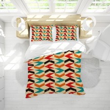 3D Geometry Colorful Pattern Quilt Cover Set Duvet Cover Bedding Pillowcases