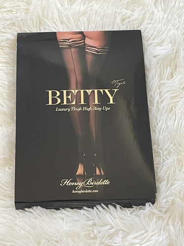HONEY BIRDETTE BETTY TIGER HOLD UP STOCKINGS SIZE Medium M BNIB