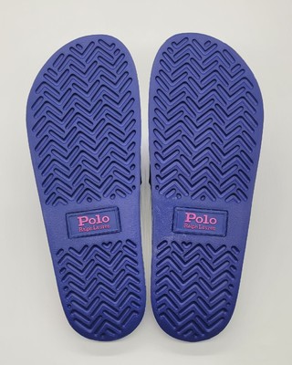 Ralph Lauren Polo Navy Garden Floral Slides | eBay