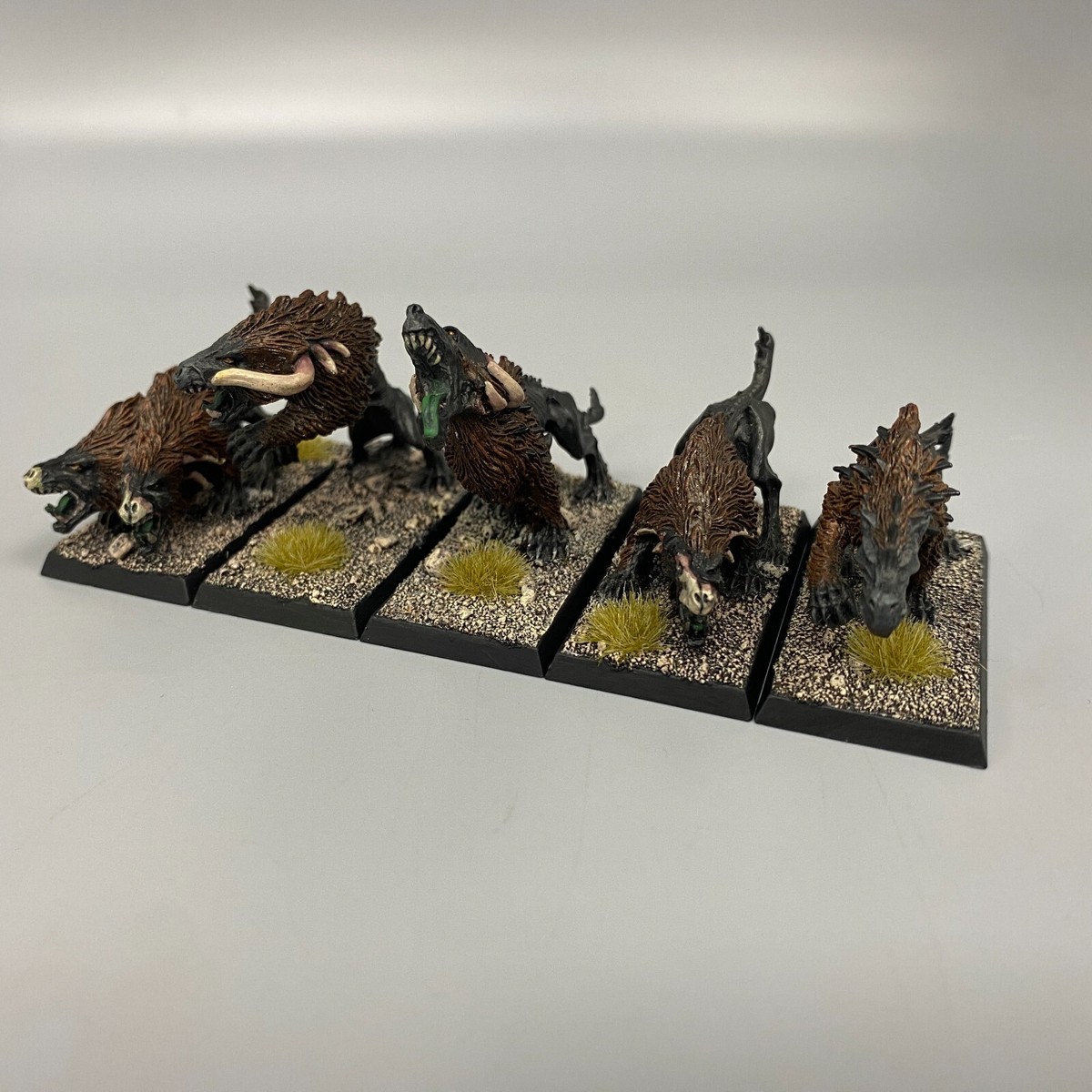 HOUNDS OF CHAOS METAL X 5 WARHAMMER THE OLD WORLD AGE OF