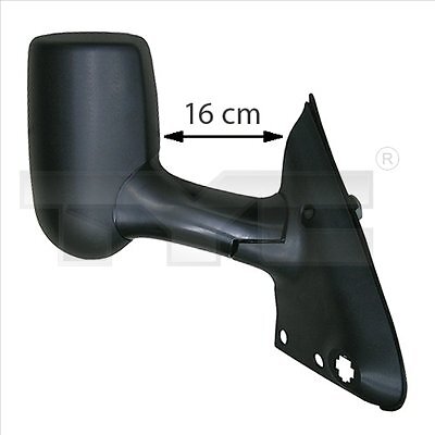 Left TYC 310-0180 Outside Mirror for FORD