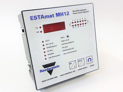 Roederstein ESTAmat MH12 Power Factor Controller ESTAmat MH12 Controller