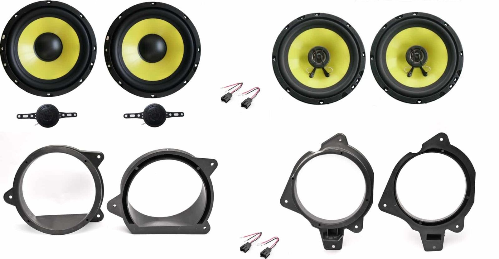 Kit 6 altoparlanti per Peugeot 207 serie 2006 – 2015