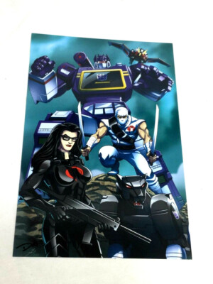 1980s Villains Gi Joe Transformers Cobra Storm Shadow Soundwave Poster 11x17 