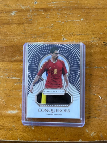 Futera UNIQUE 2024 - MKHITARYAN 05/09 - ARMENIA - CONQUERORS - Game-used Patch