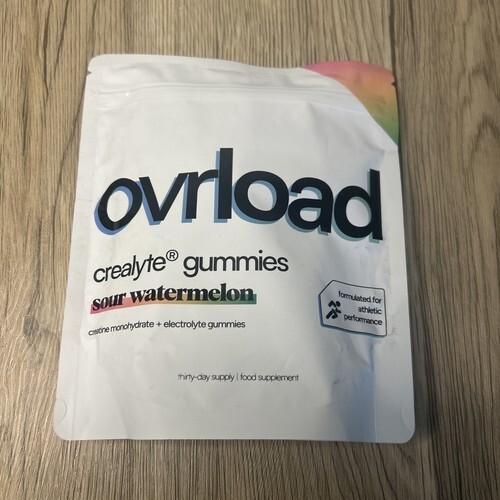 Ovrload Crealyte Gummies Watermelon Creatine & Electrolyte Supplements