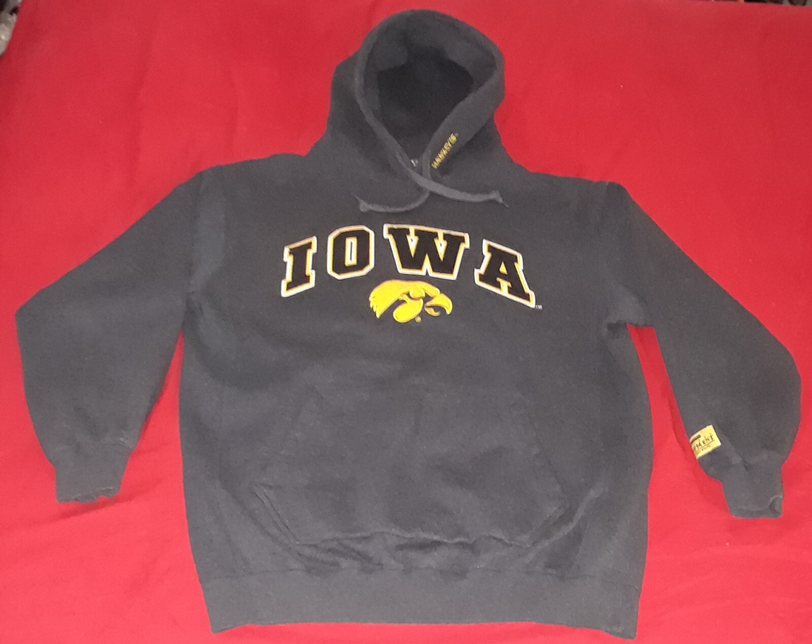 Iowa Hawkeyes Hoodie XL Colosseum Athletics College Equipment 'Save Some CA$H!'