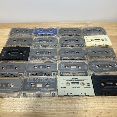 Lot Of 20 Hip Hop / Rap R&B Cassette Tapes ONLY Rare Rap Hip Hop 80s 90s