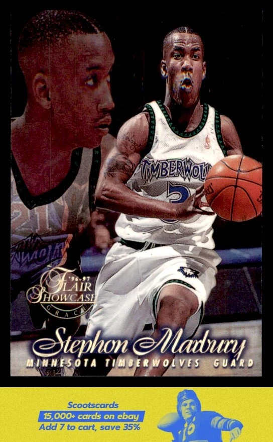 1996-97 Flair Showcase - Stephon Marbury #11 for sale | eBay