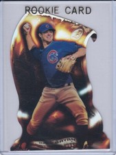 KRIS BRYANT ROOKIE CARD Cubs Baseball 2014 BOWMAN CHROME FIRE DIE-CUT Giants RC