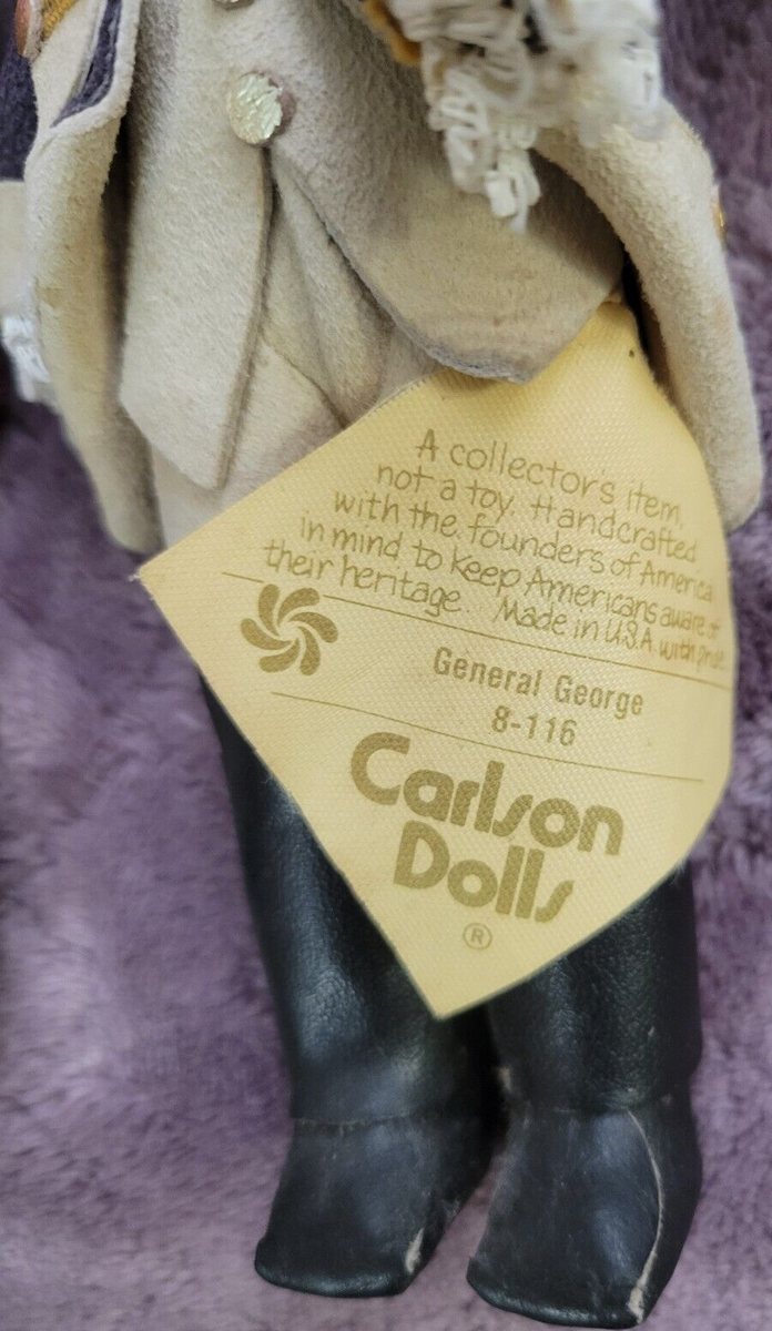 Lot Of 4 Vintage Carlson Dolls American Revolution Sleepy Eye