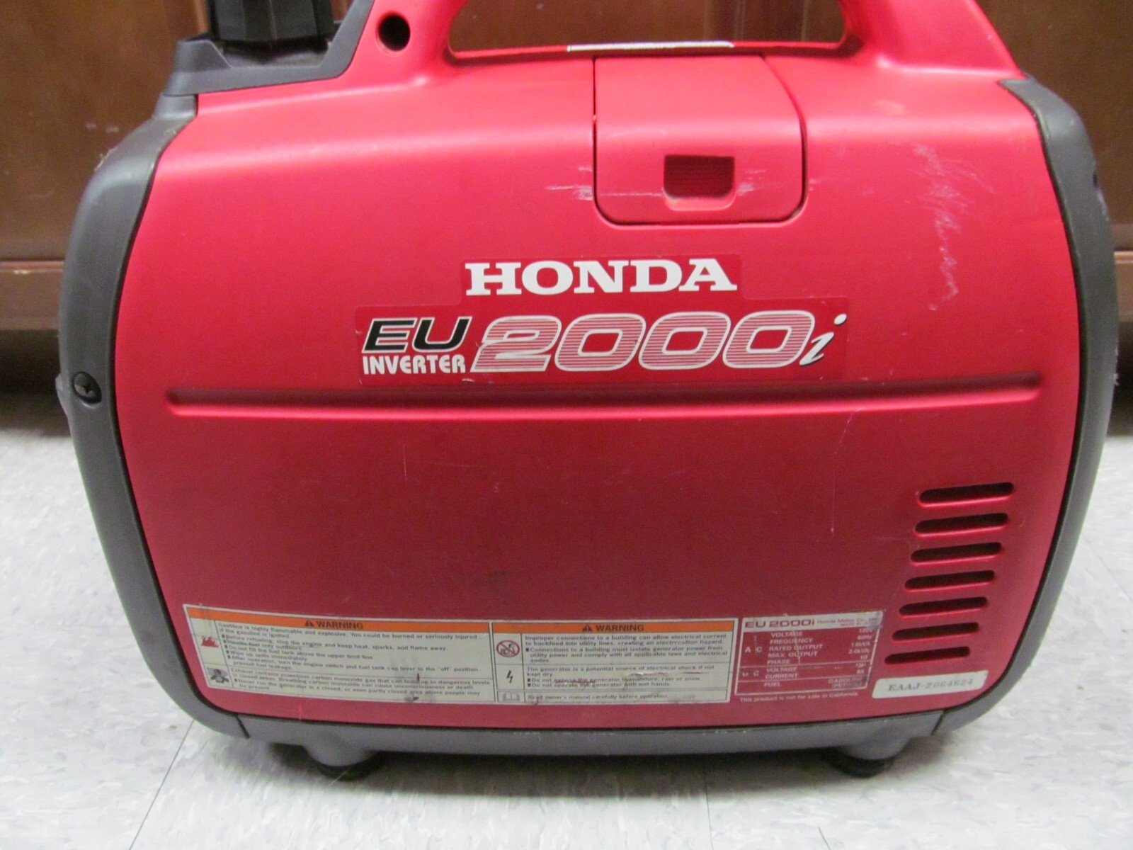 HONDA INVERTER EU2200i SUPER QUIET GENERATOR PORTABLE eBay