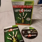Left 4 Dead Microsoft Xbox 360 GOTY Platinum Hit Edition 2009 Tested & Working!