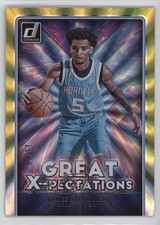 2021 Donruss Great X-Pectations Holo Yellow Laser 15/25 James Bouknight #9 12vj