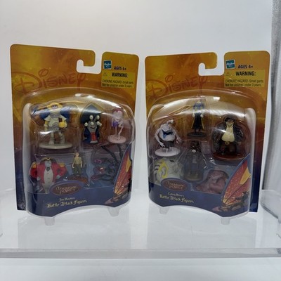 Rare Disney Treasure Planet Cyborg Silver s & Jim Hawkins  Battle Attack Figures