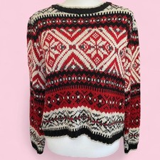 Vintage Patterned Sweater