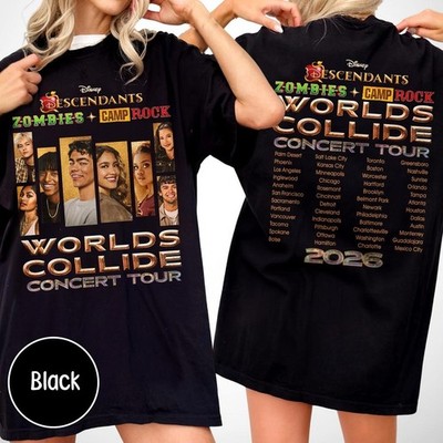 Descendants Zombies Camp Rock Worlds Collide Concert Tour 2026
