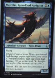 Malcolm, Keen-Eyed Navigator - Commander Legends
