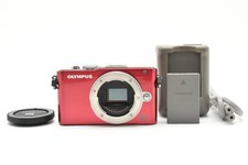 OLYMPUS PEN Lite E-PL3 Mirrorless Digital Camera Body Red 12.3MP From Japan Used