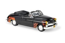 1949 MERCURY CONVERTIBLE BK W/FLAMES GREASE 1/64 DIECAST CAR GREENLIGHT 44717/6